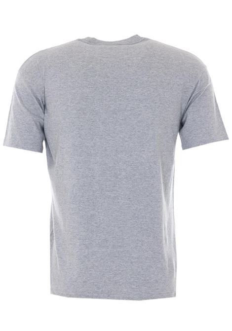 t-shirt seamless crew neck uomo grogia AURALEE | A00T01STTOP GRAY